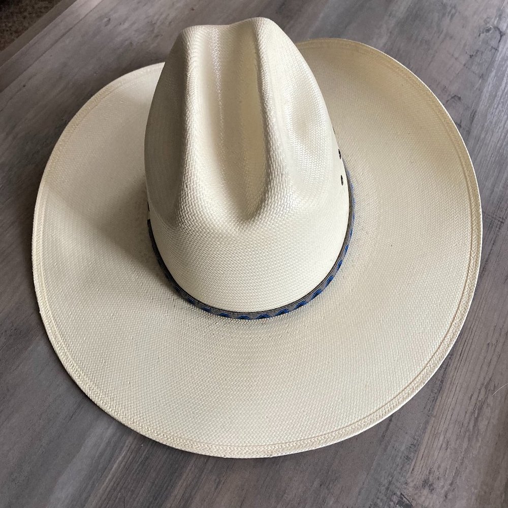 George Strait Resistol Straw Cowboy Hat